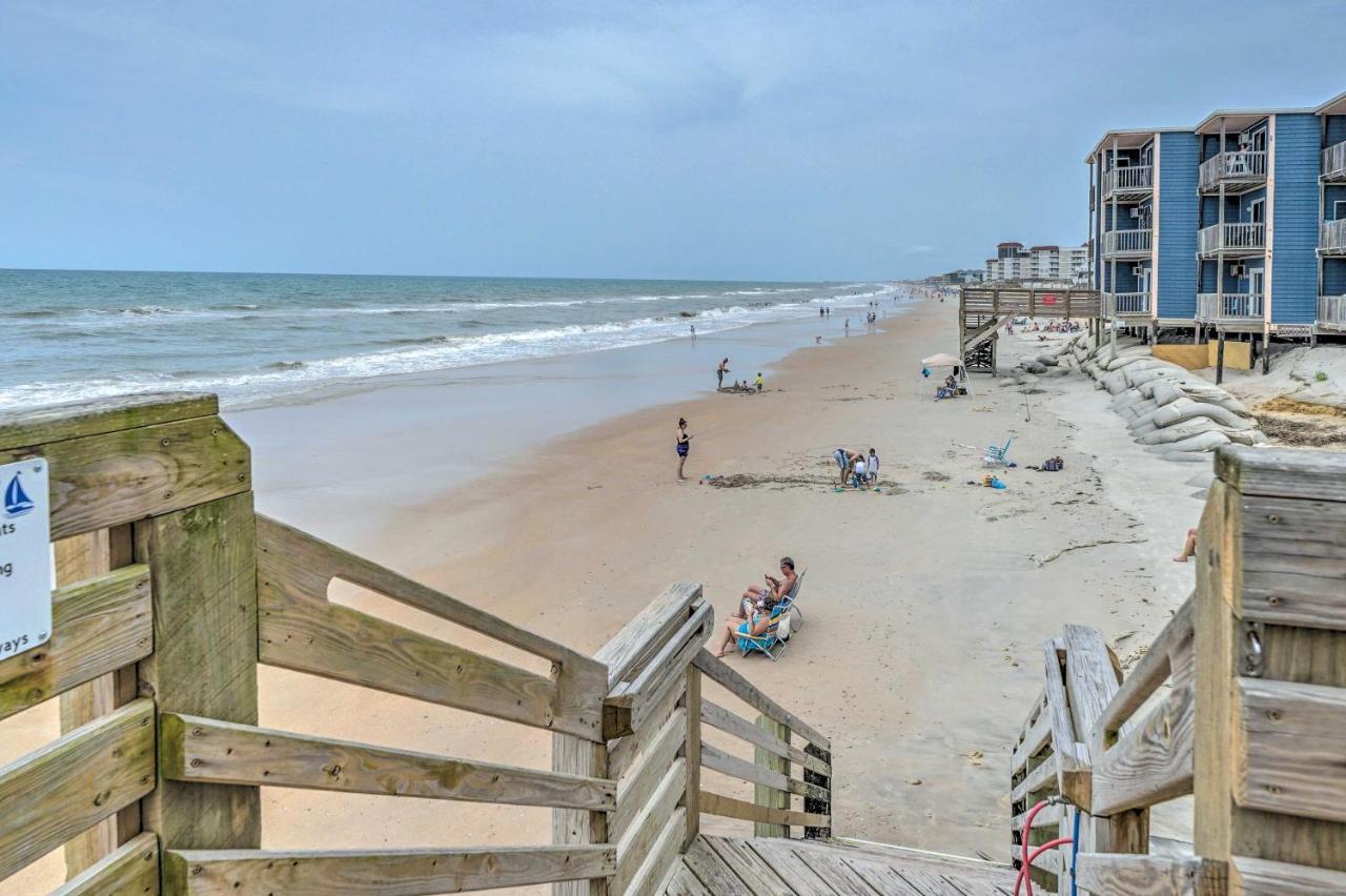 Convenient Retreat With Balcony And Ocean Views! Apartamento North Topsail Beach Exterior foto